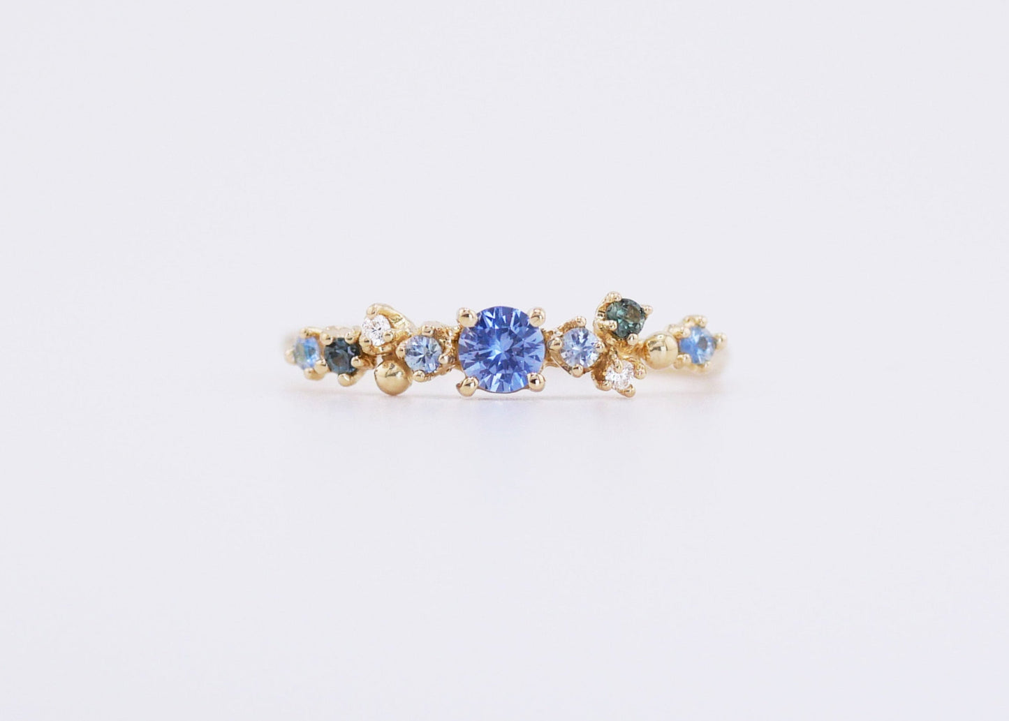 Blue Sapphire Lumi Ring