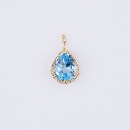 Topaz Charm Necklace