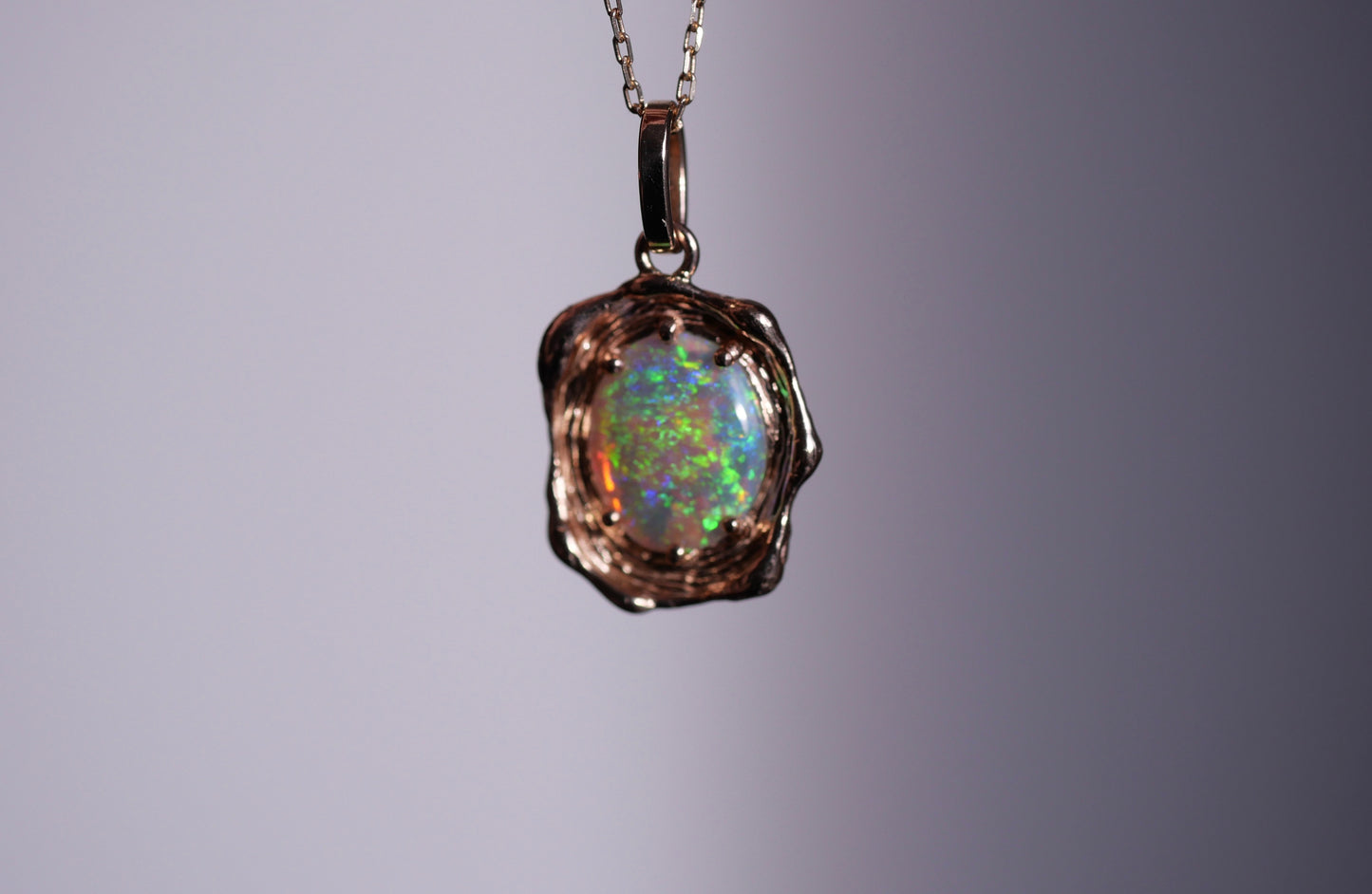 Opal Pendant Charm