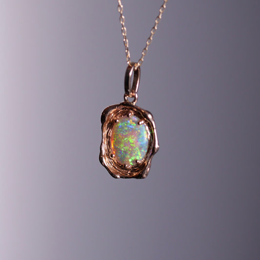 Opal Pendant Charm