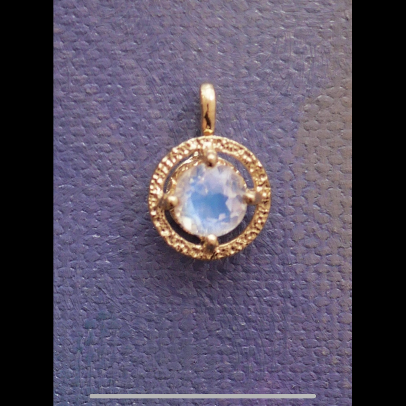 Moonstone Charm Necklace
