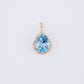 Topaz Charm Necklace