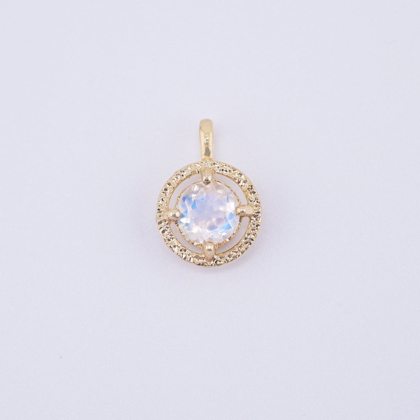Moonstone Charm Necklace
