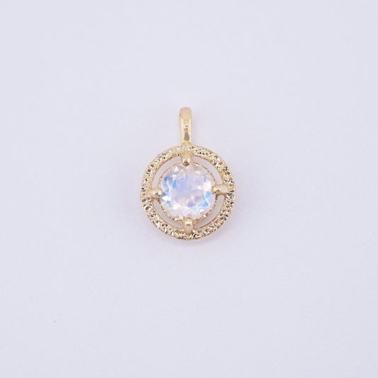 Moonstone Charm Necklace