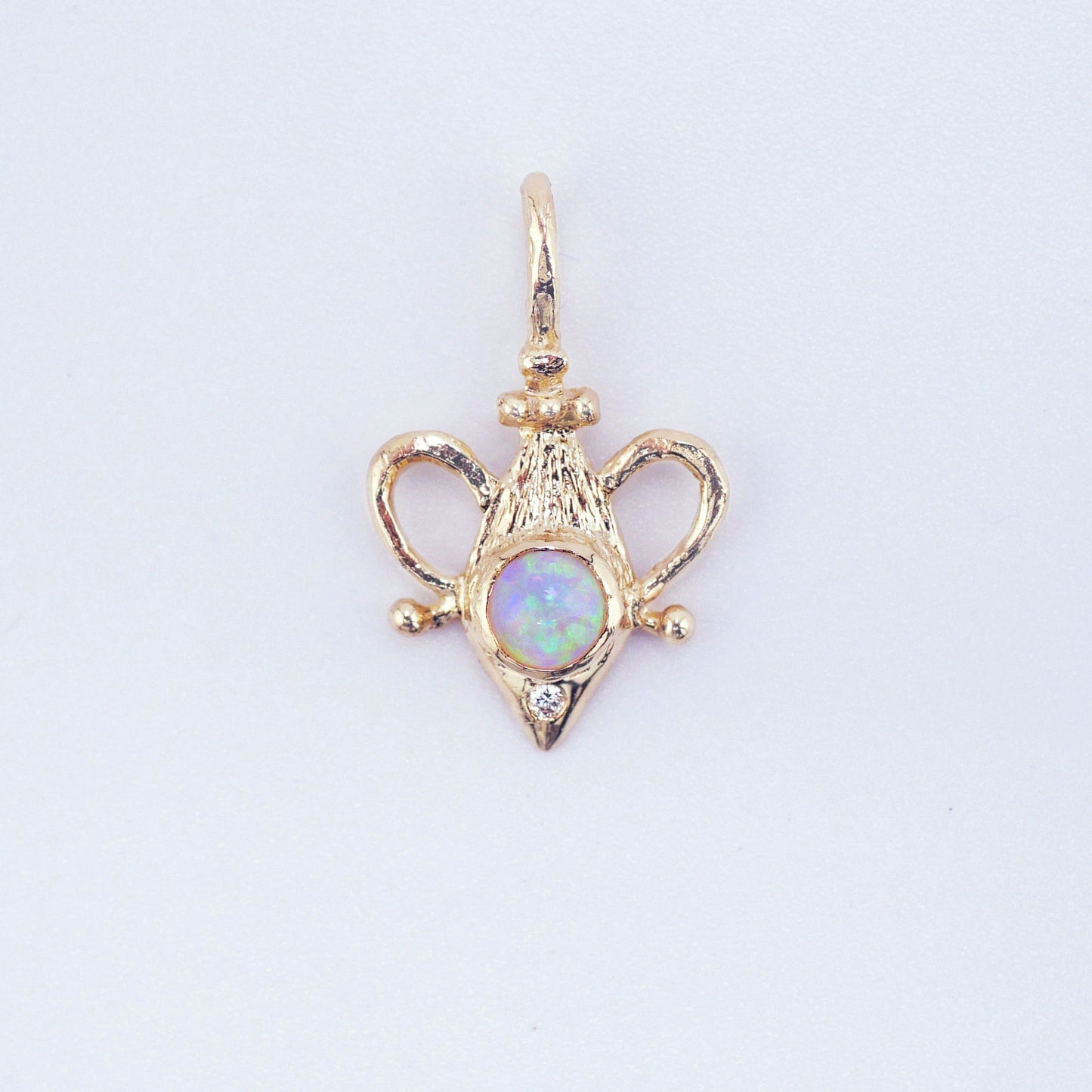 Elixir Opal Charm Necklace