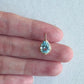 Water Droplet Charm Necklace
